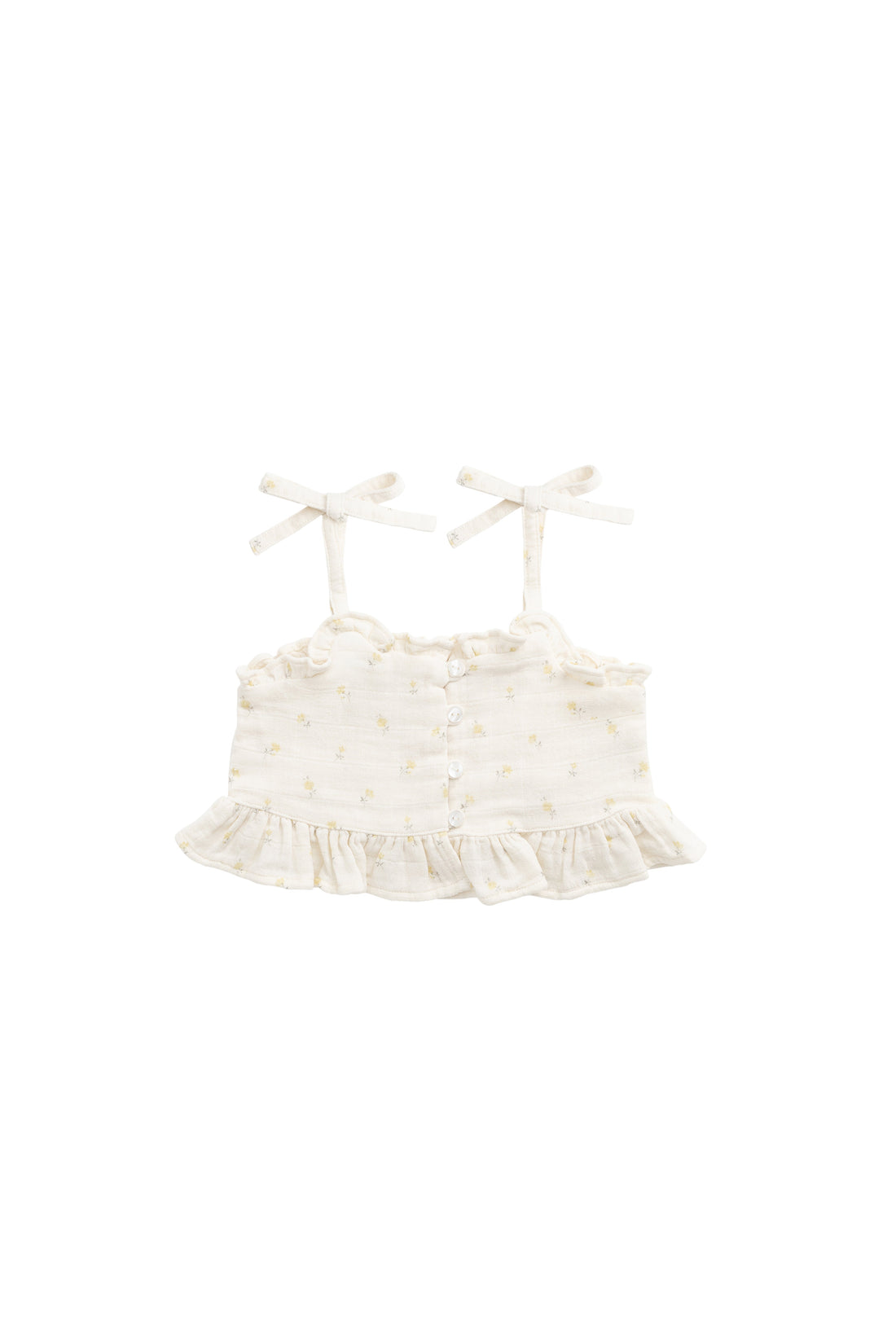 Organic Cotton Muslin Mirabel Top - Vintage Ditsy Childrens Top from Jamie Kay Australia