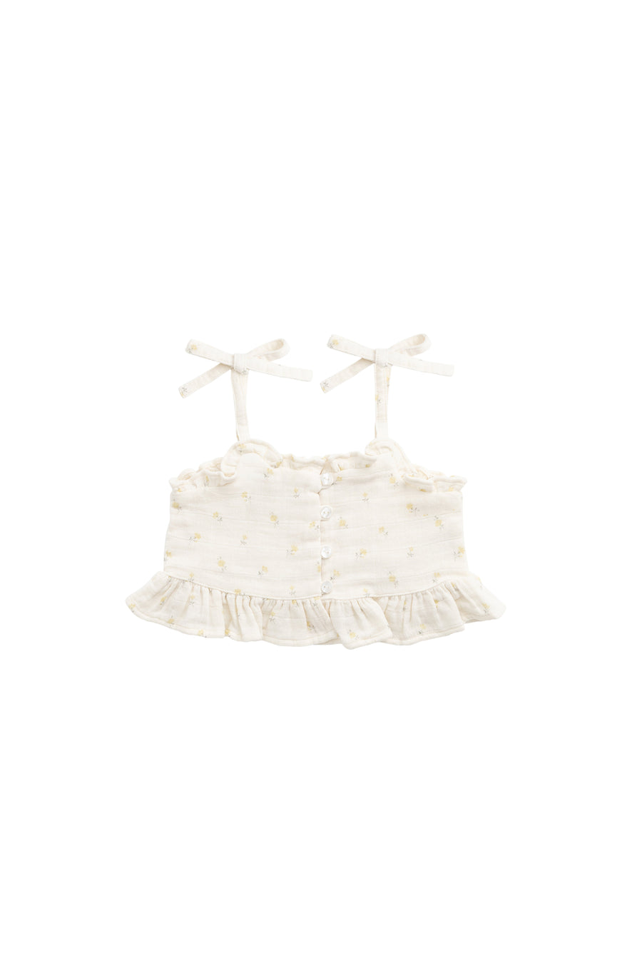 Organic Cotton Muslin Mirabel Top - Vintage Ditsy Childrens Top from Jamie Kay Australia
