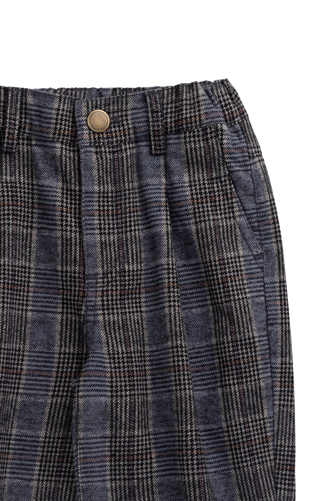Campbell Pants - Checked Cotton Childrens Pant from Jamie Kay Australia
