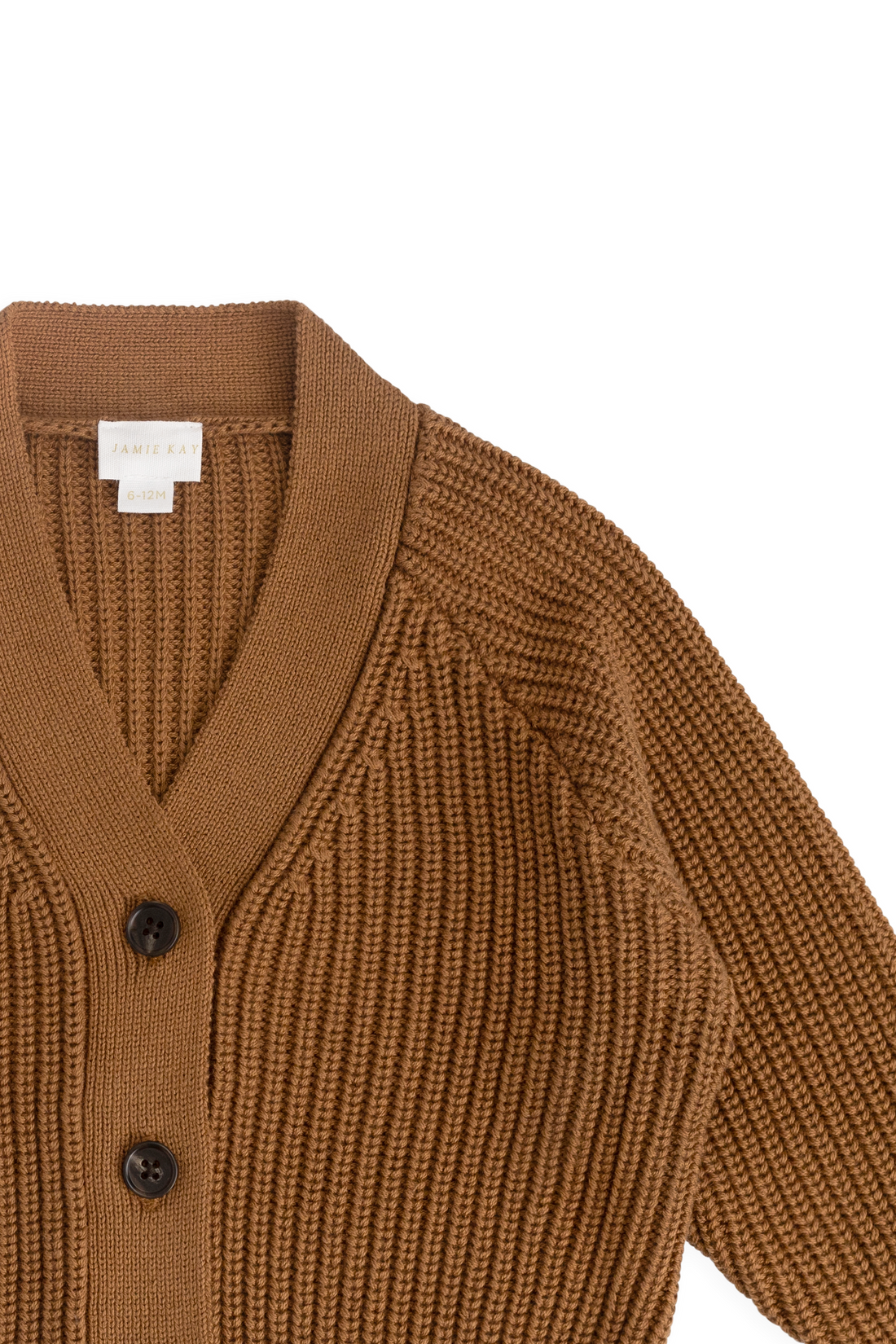 Cooper Knitted Cardigan - Butterscotch Childrens Cardigan from Jamie Kay Australia