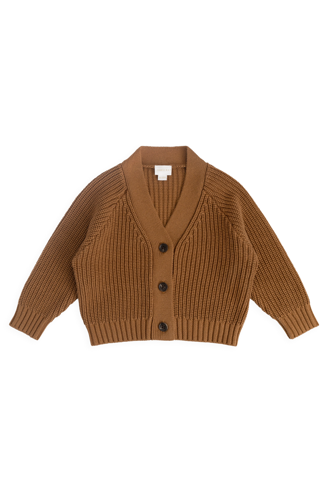Cooper Knitted Cardigan - Butterscotch Childrens Cardigan from Jamie Kay Australia