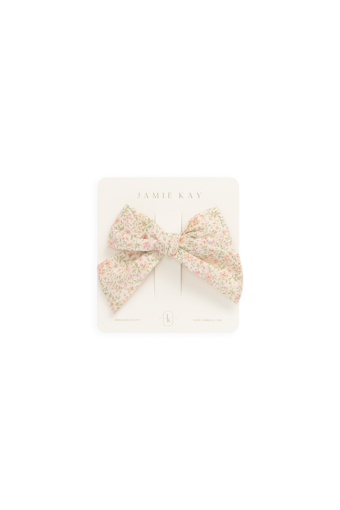 Dovie Bow - Flora Pink Childrens Bow from Jamie Kay Australia