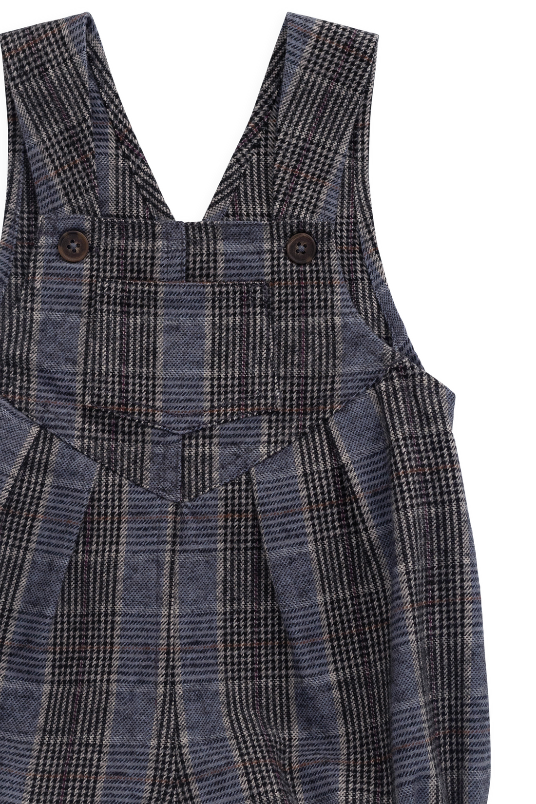 Ira Playsuit - Checked Cotton Childrens Playsuit from Jamie Kay Australia
