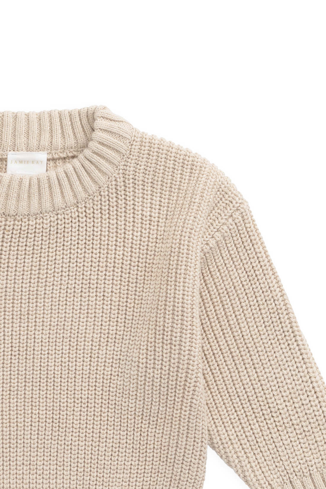 Johan Knit Jumper - Wheat Childrens Jumper from Jamie Kay Australia