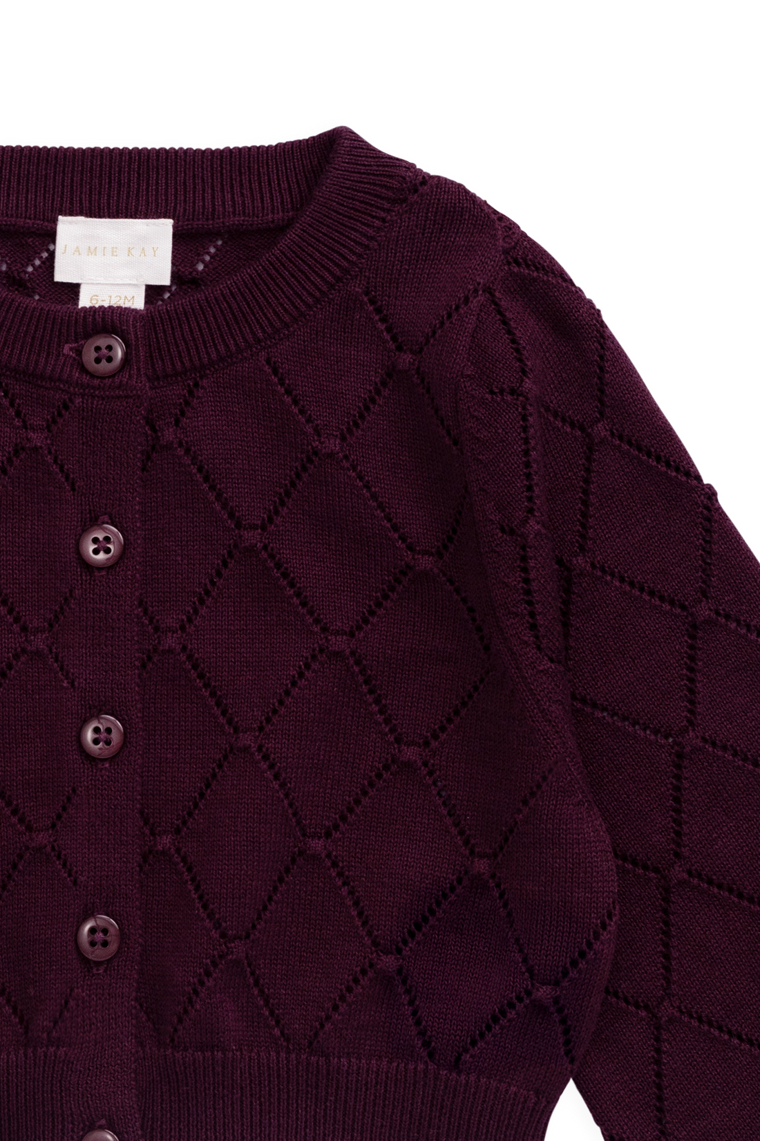 Lilah Cardigan - Fig Childrens Cardigan from Jamie Kay Australia