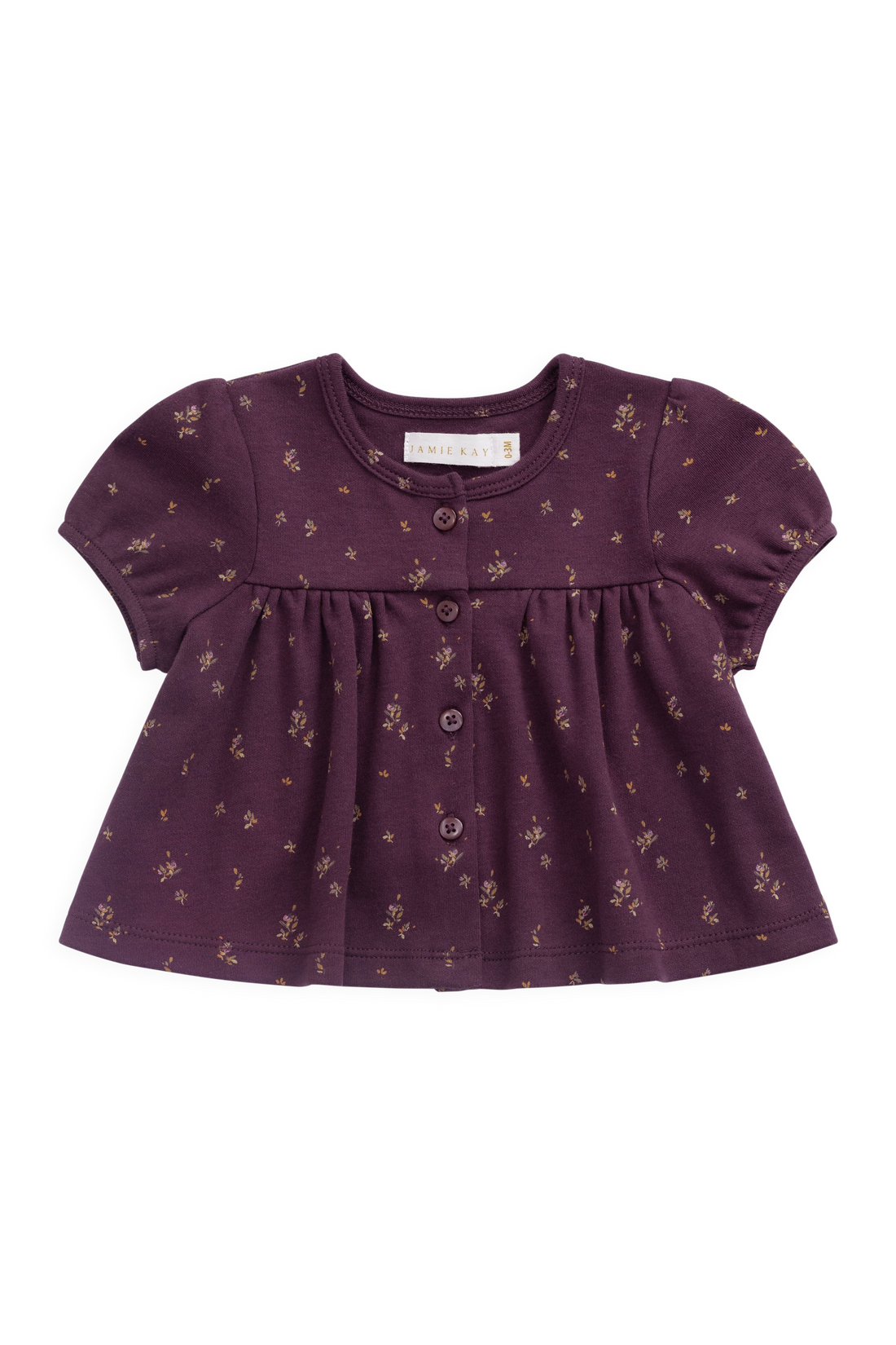Organic Cotton Addie Top - Dina Fig Childrens Top from Jamie Kay Australia