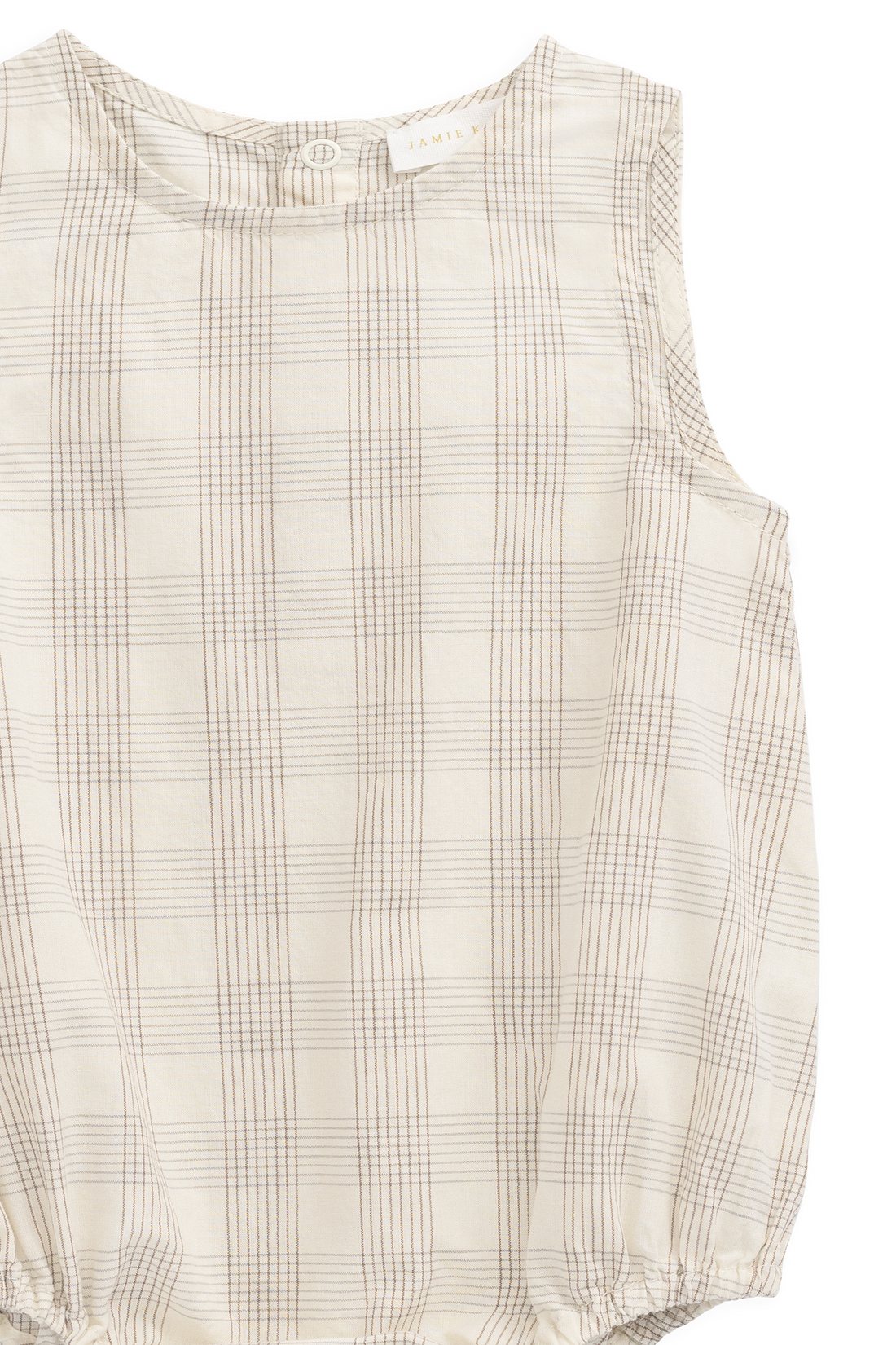 Organic Cotton Bentley Playsuit - Joe Check Natural Childrens Playsuit from Jamie Kay Australia