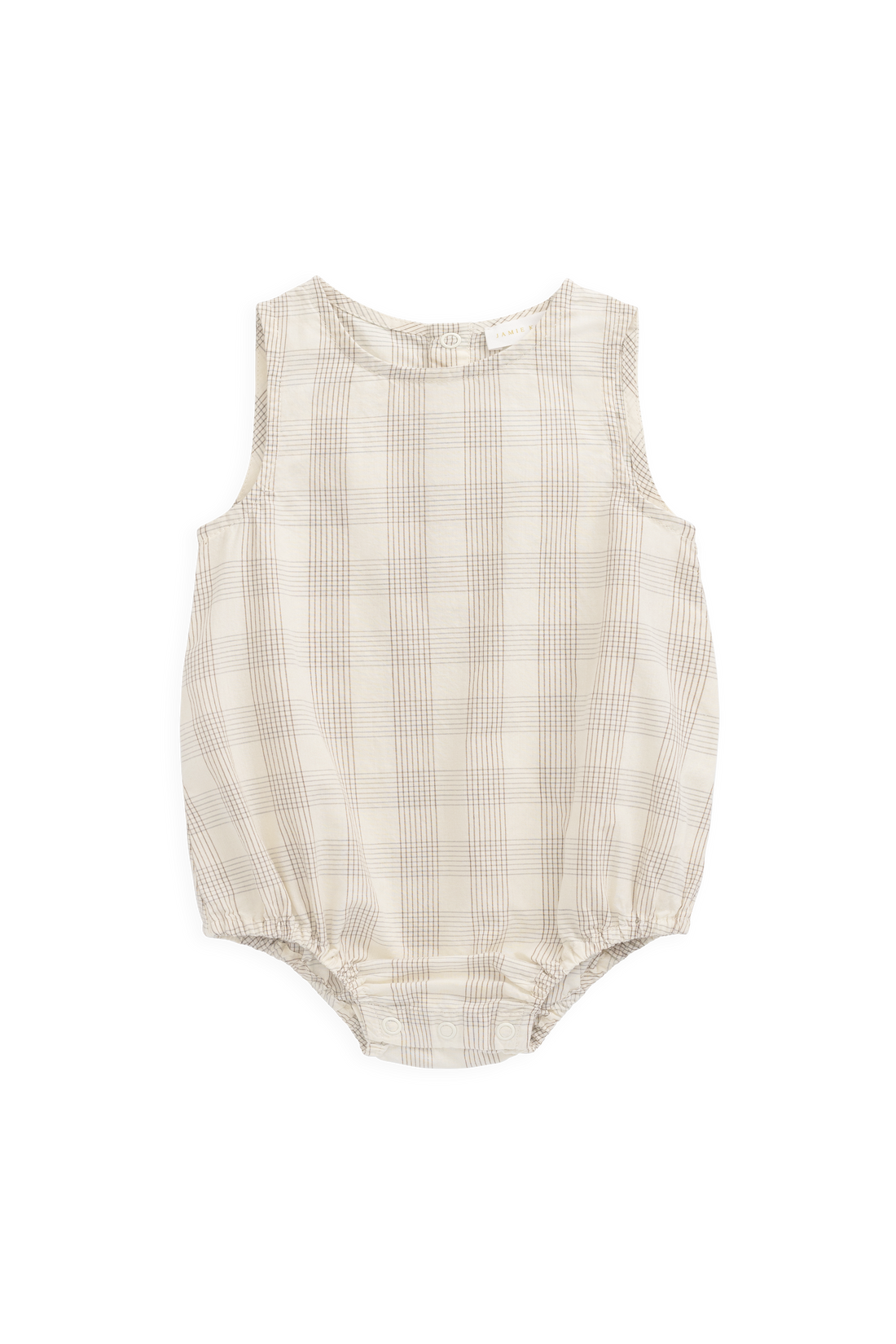 Organic Cotton Bentley Playsuit - Joe Check Natural Childrens Playsuit from Jamie Kay Australia