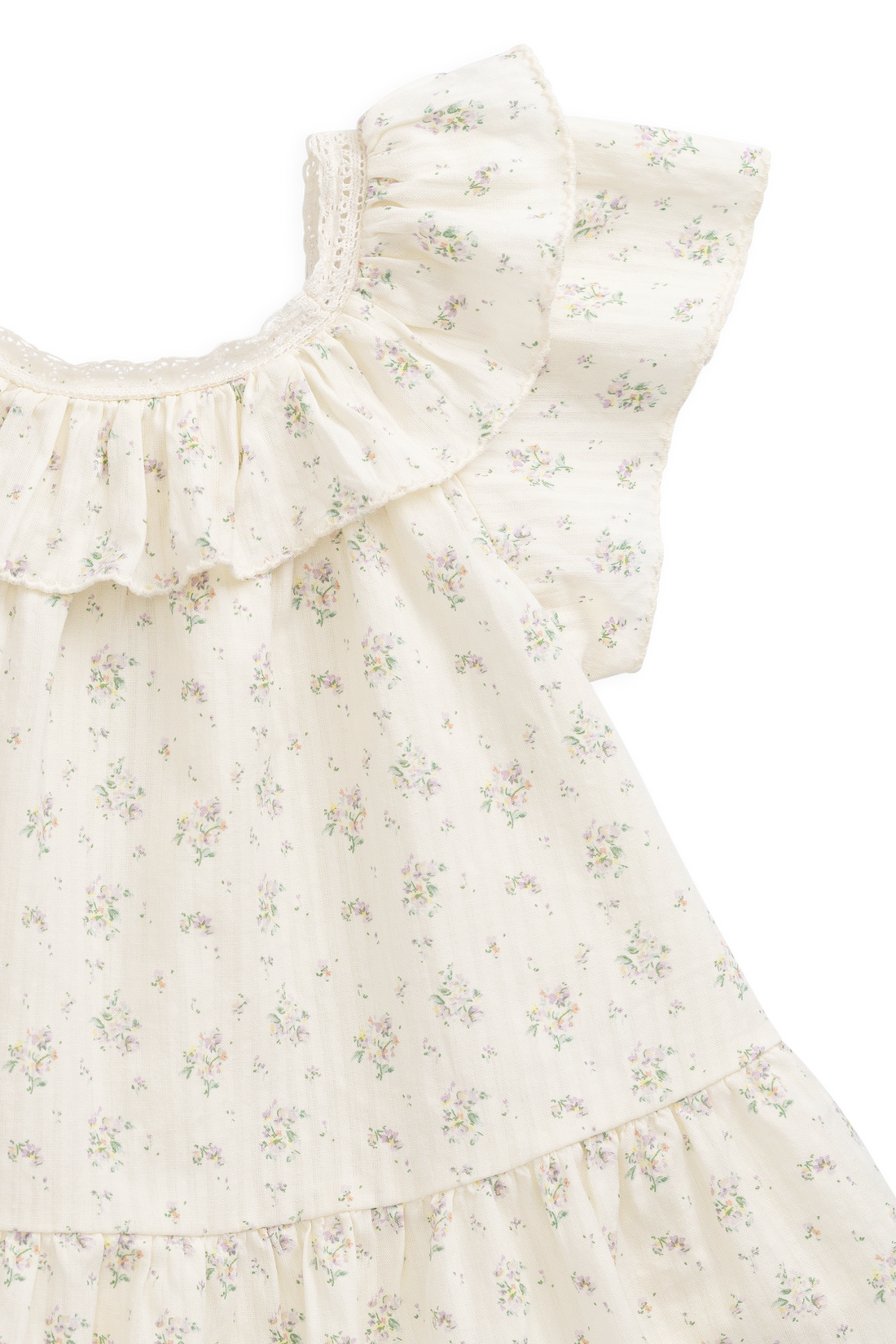 Organic Cotton Cassidy Dress - Justine Orchid Childrens Dress from Jamie Kay Australia