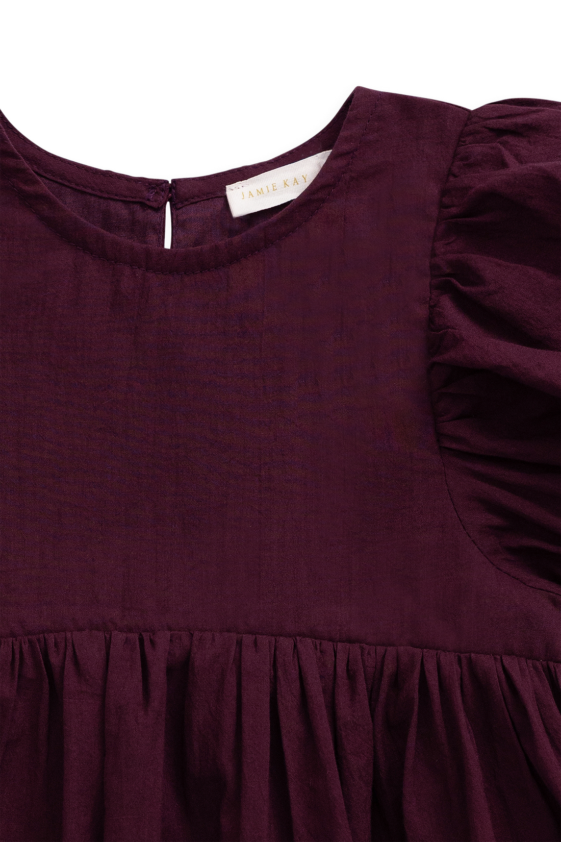 Organic Cotton Frannie Dress - Fig Childrens Dress from Jamie Kay Australia