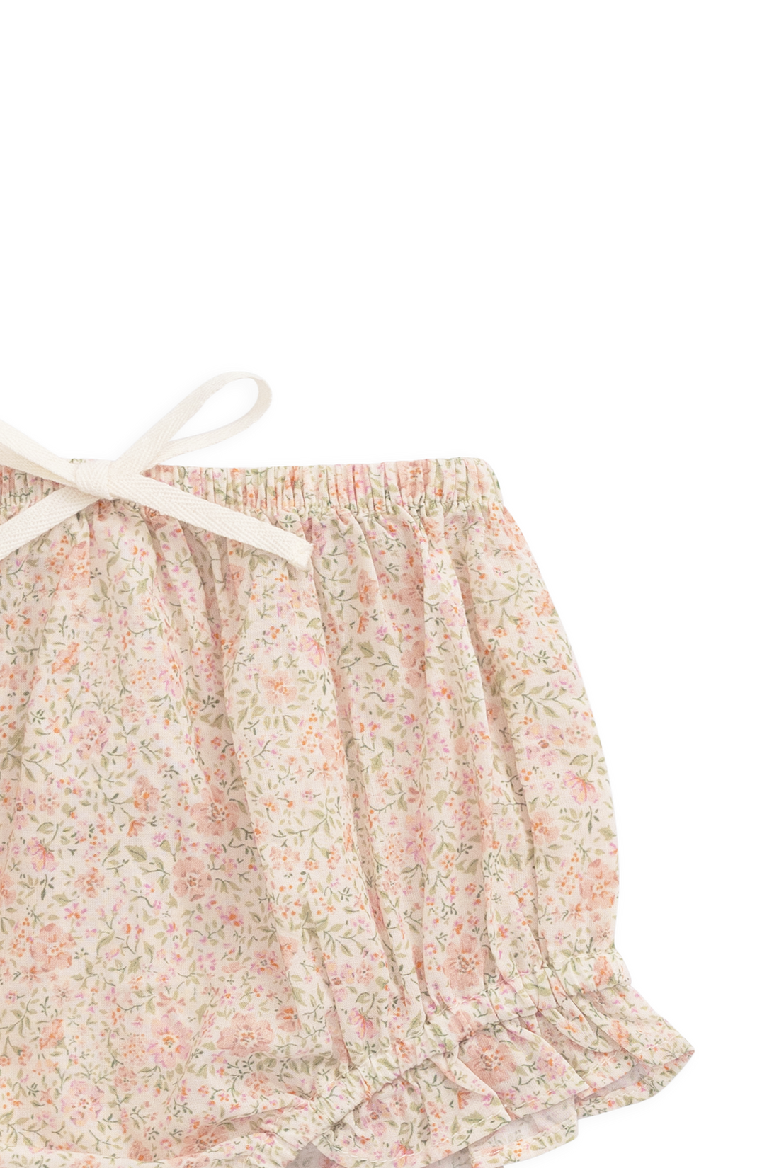Organic Cotton Frill Bloomer - Flora Pink Childrens Bloomer from Jamie Kay Australia