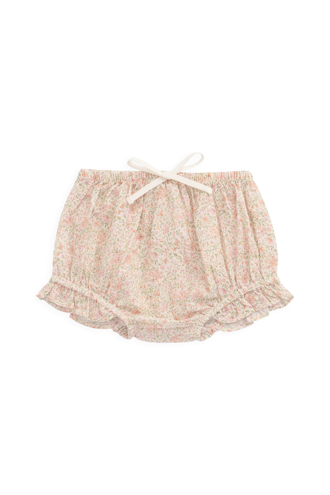 Organic Cotton Frill Bloomer - Flora Pink Childrens Bloomer from Jamie Kay Australia