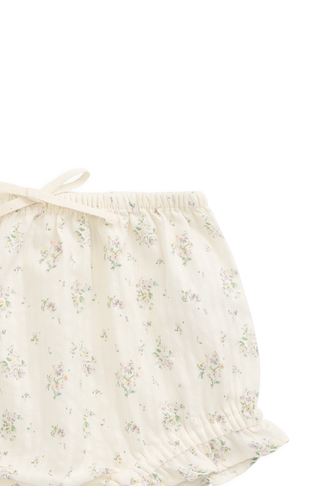 Organic Cotton Frill Bloomer - Justine Orchid Childrens Bloomer from Jamie Kay Australia