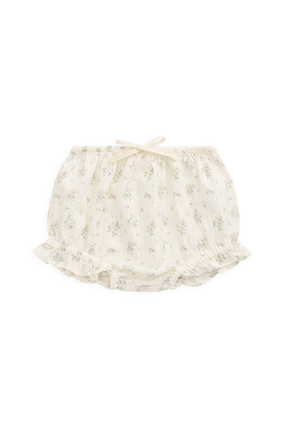 Organic Cotton Frill Bloomer - Justine Orchid Childrens Bloomer from Jamie Kay Australia