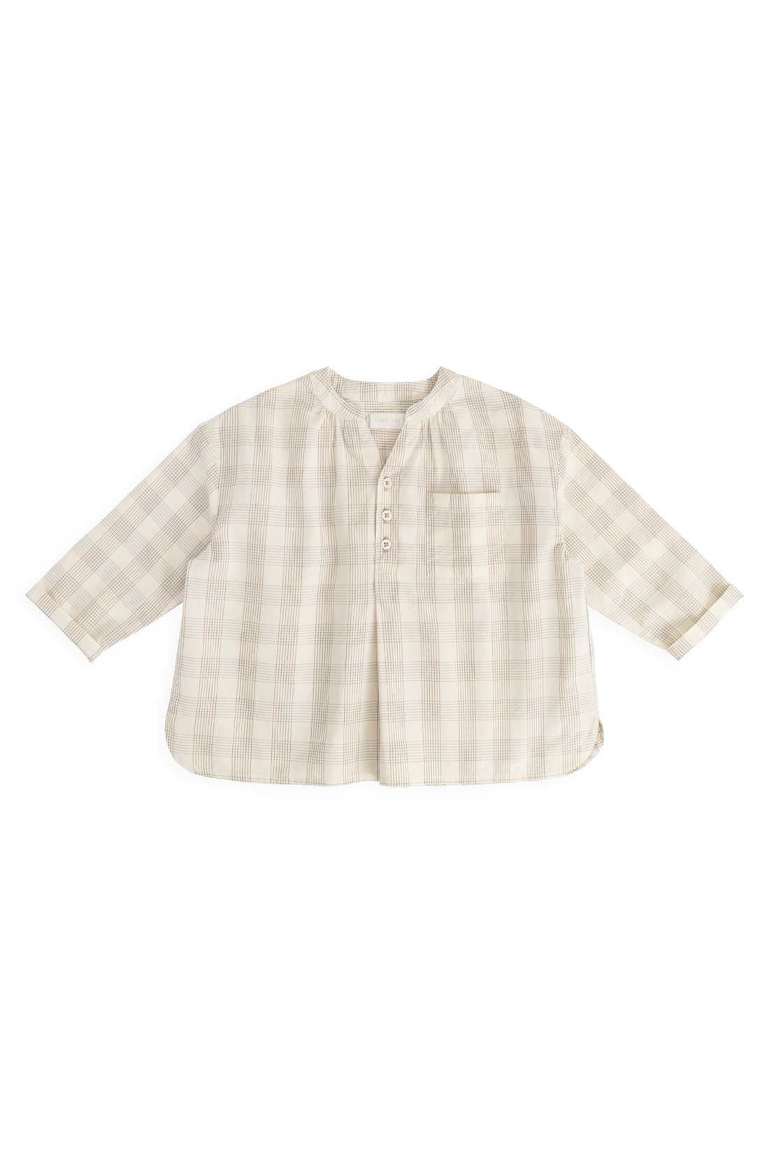 Organic Cotton Kenji Top - Joe Check Natural Childrens Top from Jamie Kay Australia
