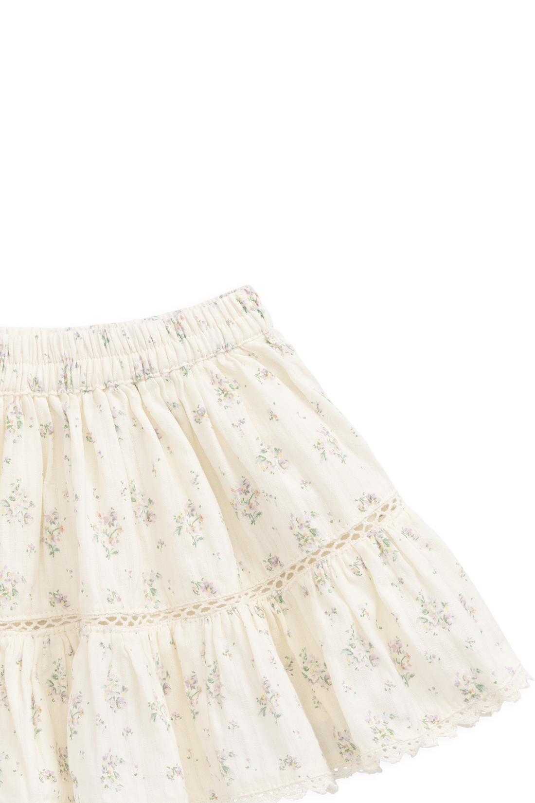 Organic Cotton Miley Skirt - Justine Orchid Childrens Skirt from Jamie Kay Australia
