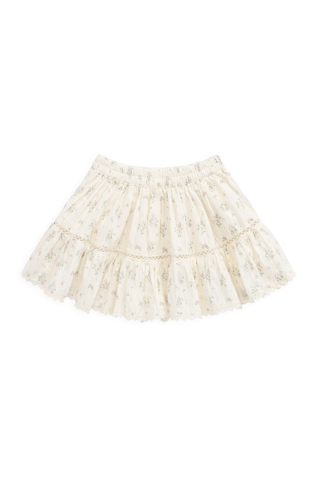 Organic Cotton Miley Skirt - Justine Orchid Childrens Skirt from Jamie Kay Australia
