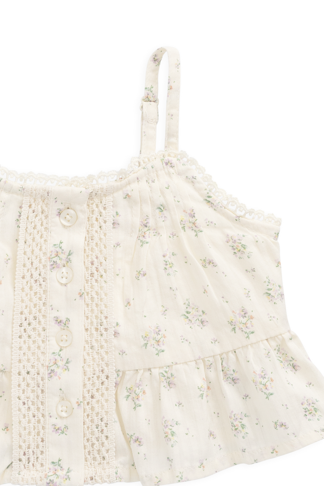 Organic Cotton Miley Top - Justine Orchid Childrens Top from Jamie Kay Australia
