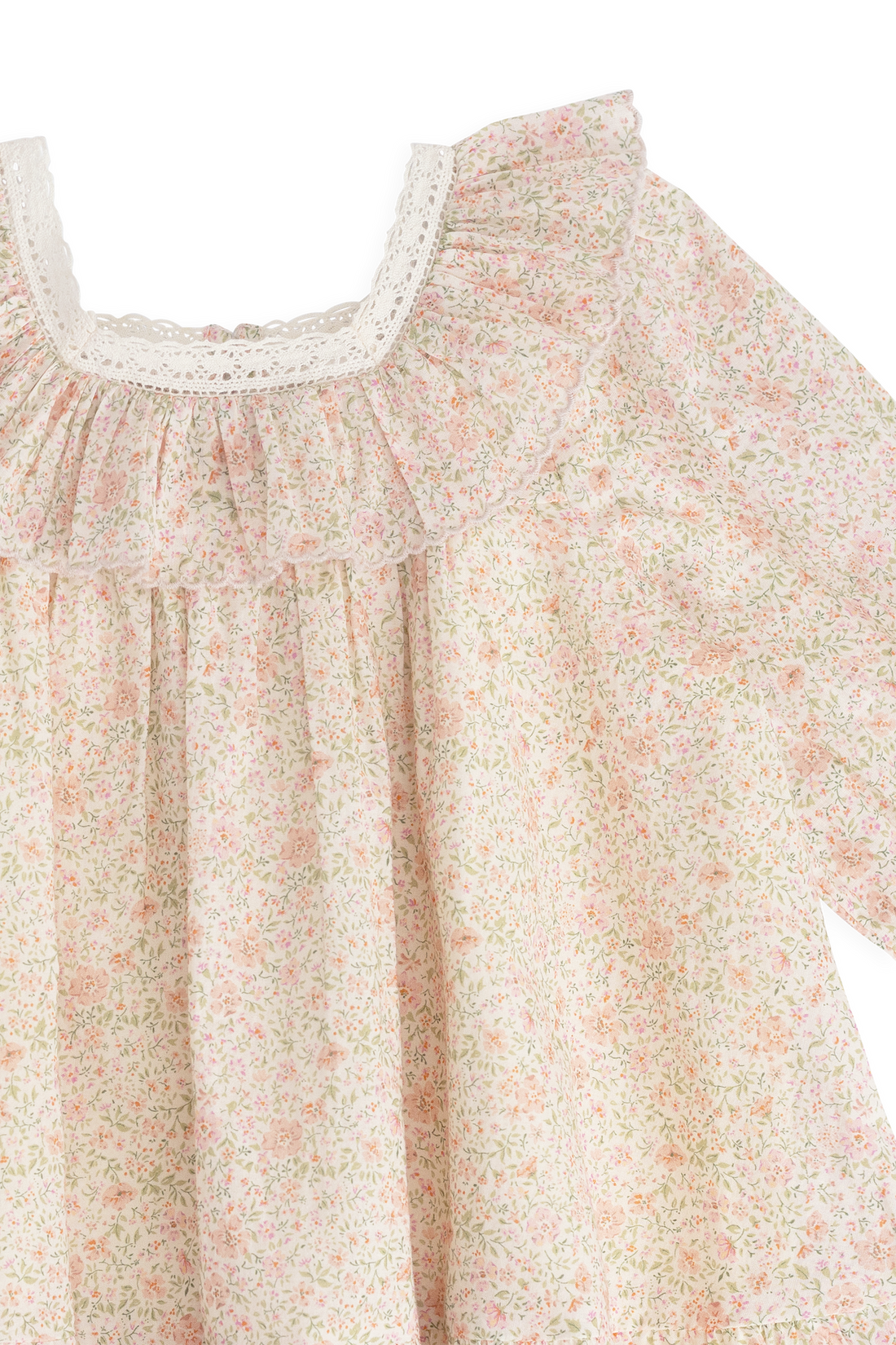 Organic Cotton Misty Dress - Flora Pink Childrens Dress from Jamie Kay Australia