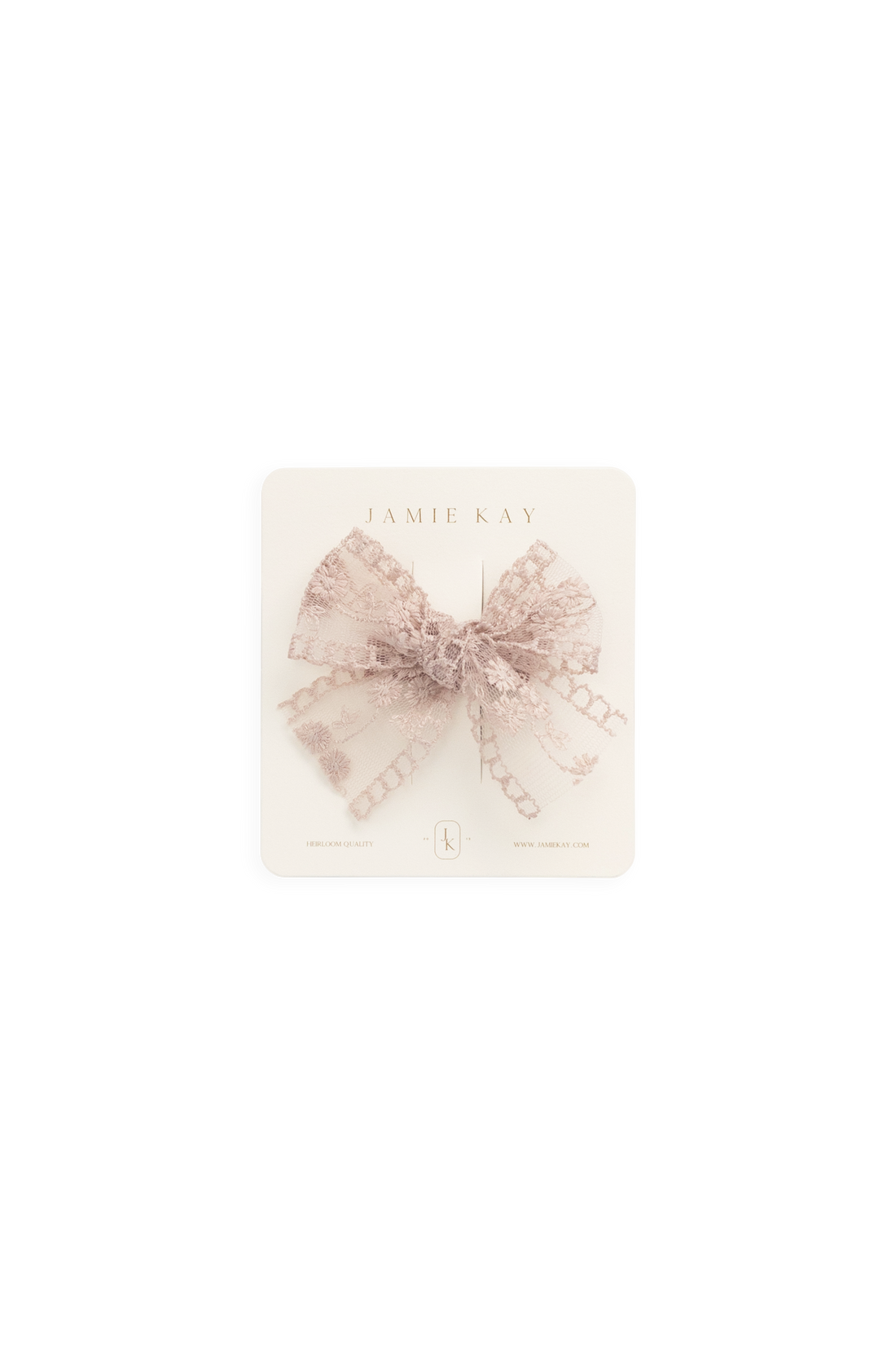 Paloma Hair Clip - Shell Pink Childrens Hair Accessories from Jamie Kay Australia
