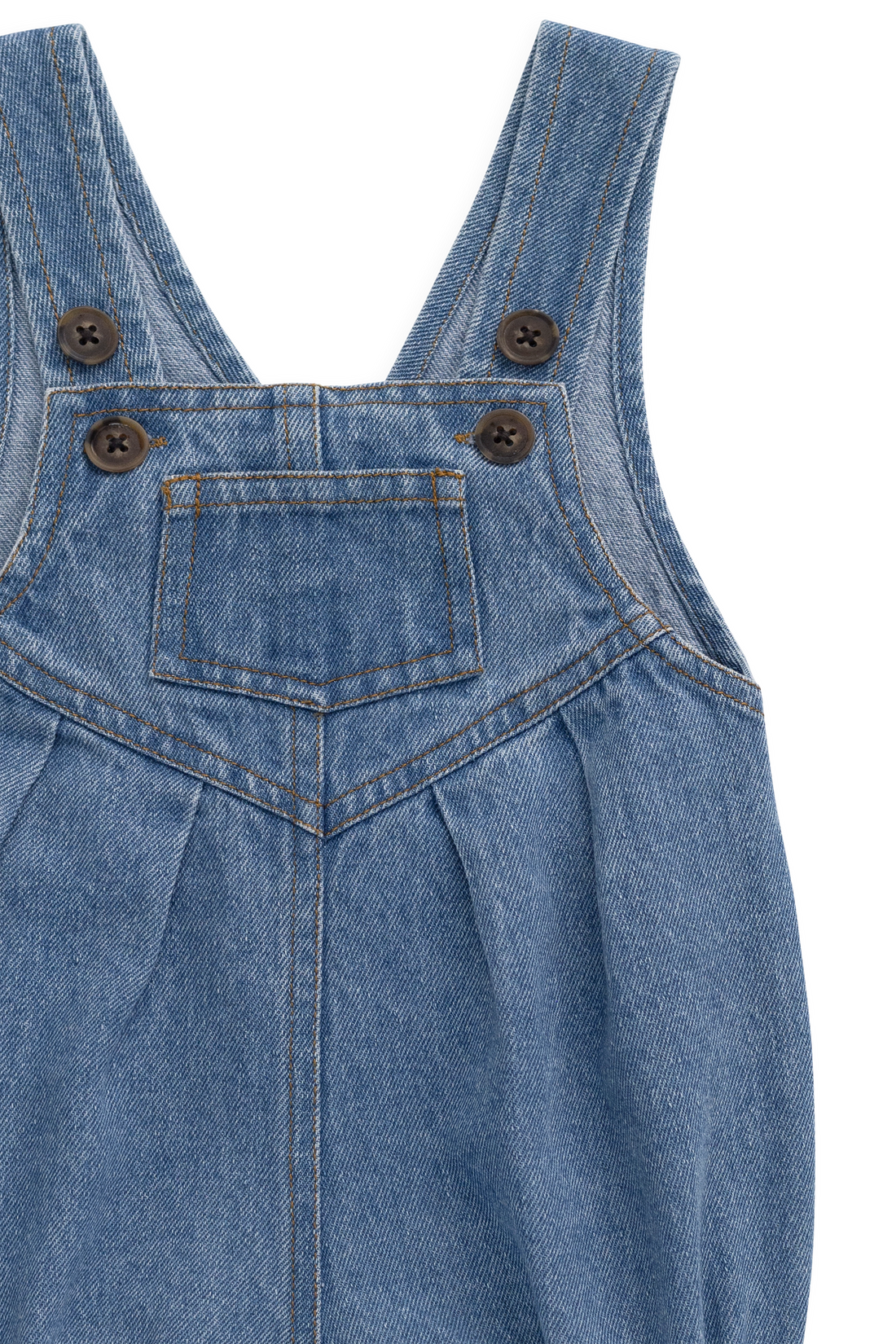 Stefan Denim Playsuit - Heritage Denim Childrens Playsuit from Jamie Kay Australia