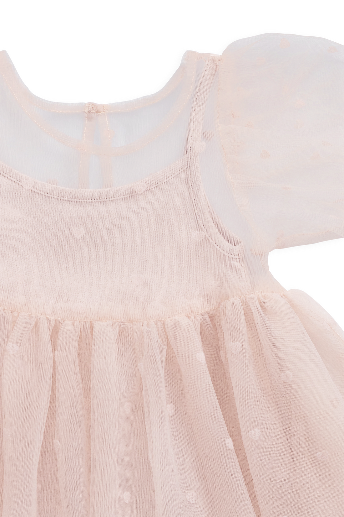 Zoella Tulle Dress - Petite Heart Rosie Childrens Dress from Jamie Kay Australia