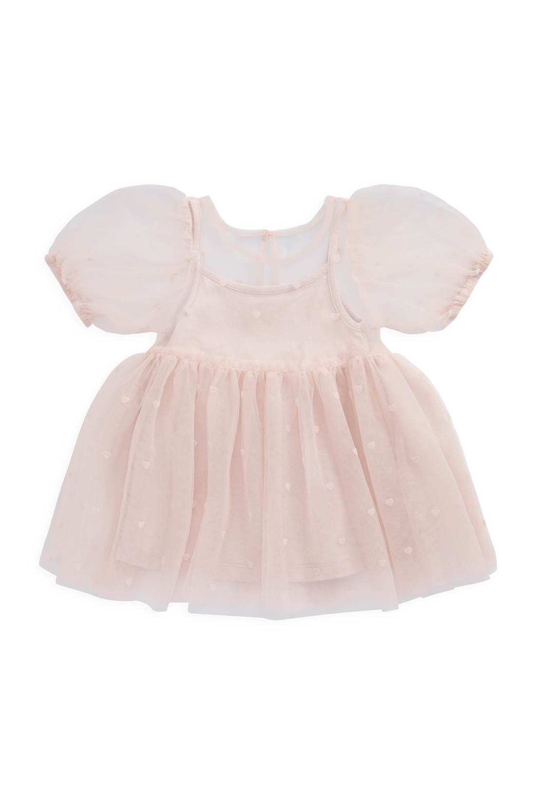 Zoella Tulle Dress - Petite Heart Rosie Childrens Dress from Jamie Kay Australia