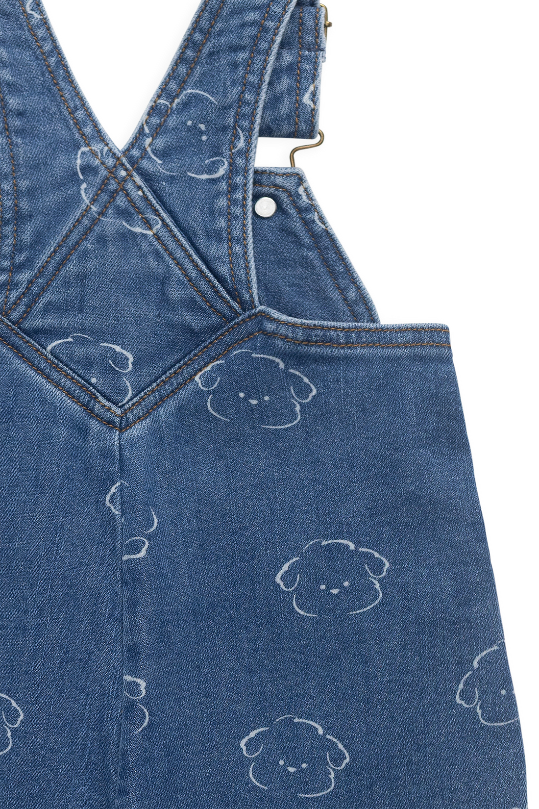 Blair Overall-Haru Denim Childrens Overall from Jamie Kay Australia