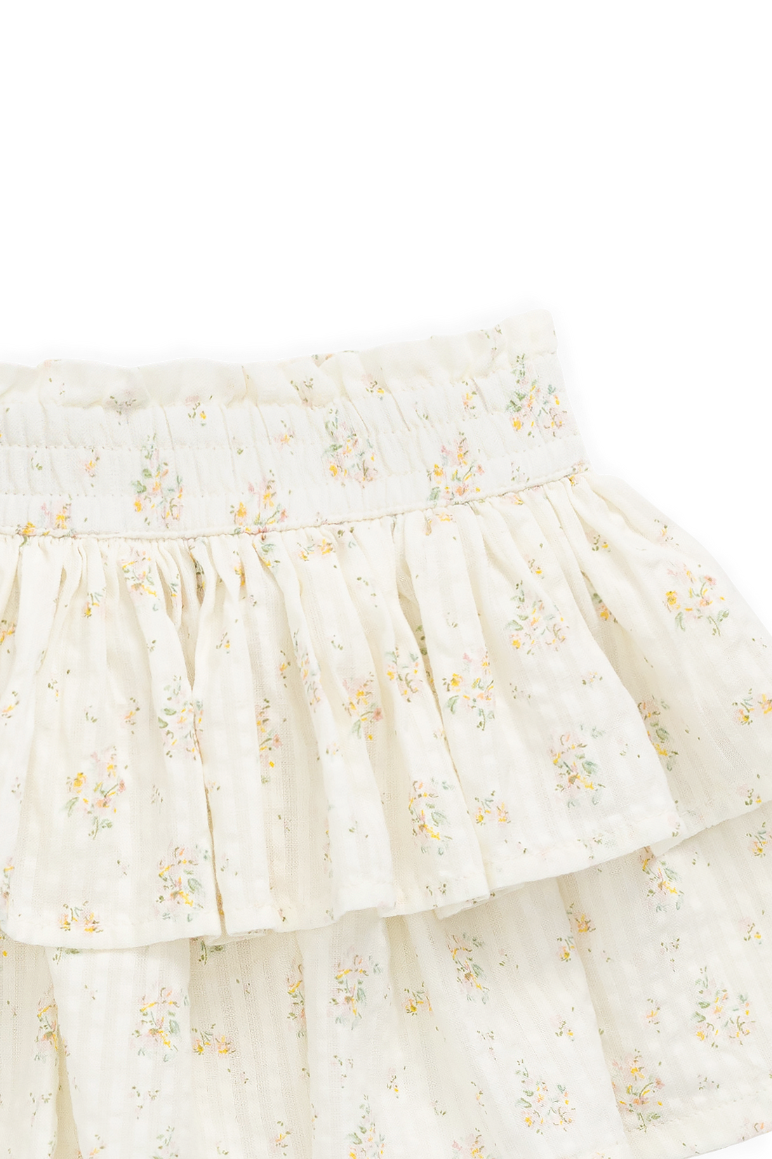Organic Cotton Cosette Skirt-Justine Parchment Childrens Skirt from Jamie Kay Australia