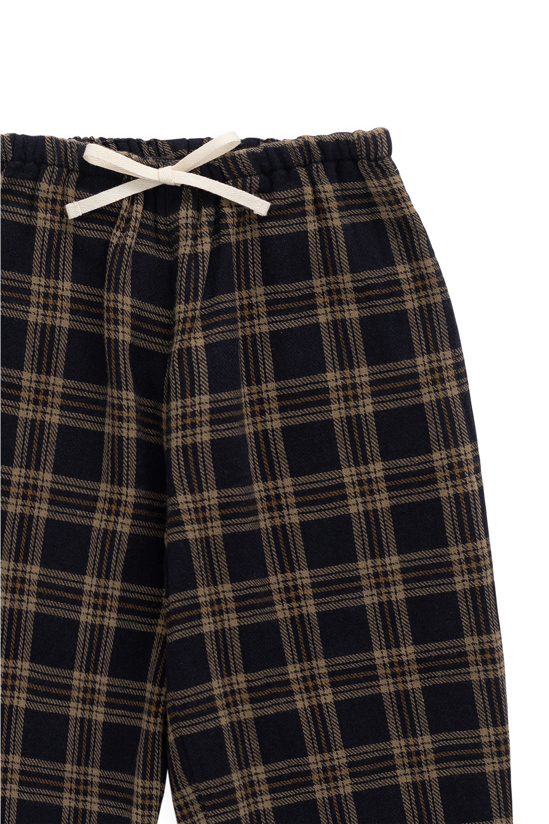 Organic Cotton Kenji Pant-Woodland Check Childrens Pant from Jamie Kay Australia
