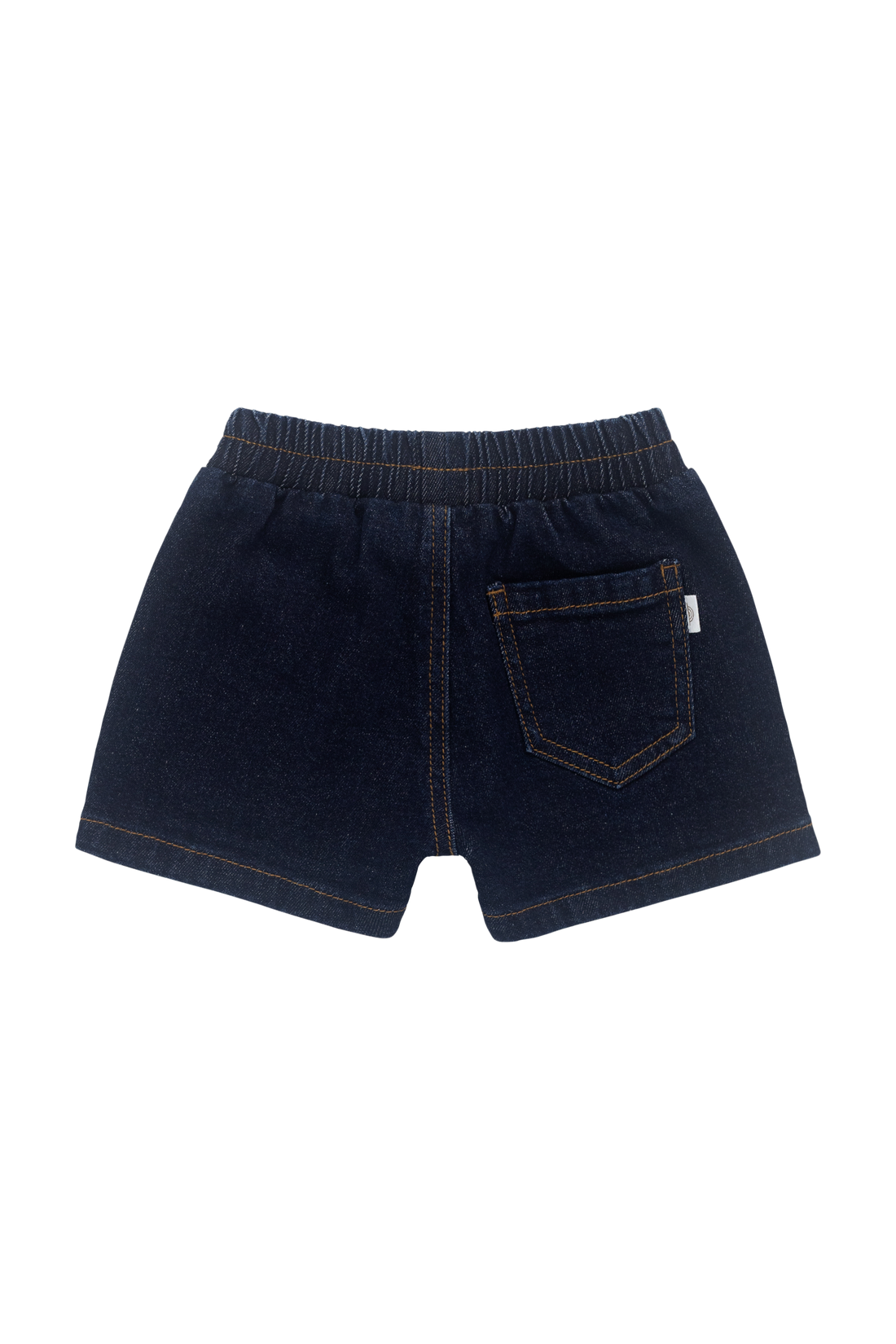 Reid Denim Short-Mid Indigo Denim Childrens Short from Jamie Kay Australia