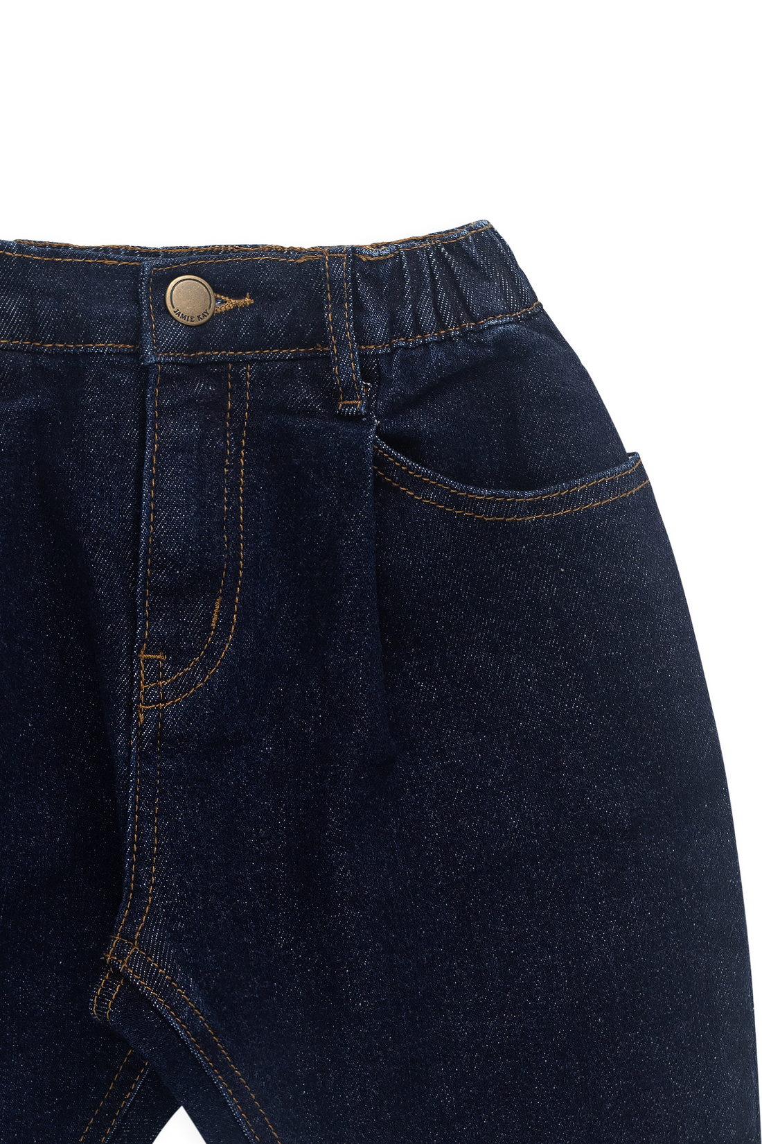 Rueben Pant-Mid Indigo Denim Childrens Pant from Jamie Kay Australia