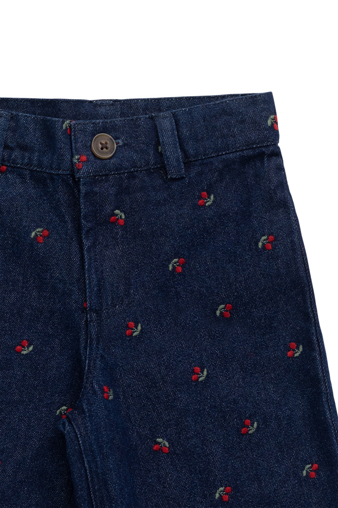 Amandine Pant - Cerise Denim Childrens Pant from Jamie Kay Australia