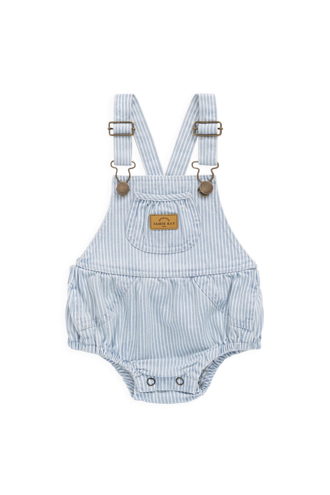 Denver Playsuit - Sunday Stripe Childrens Playsuit from Jamie Kay Australia