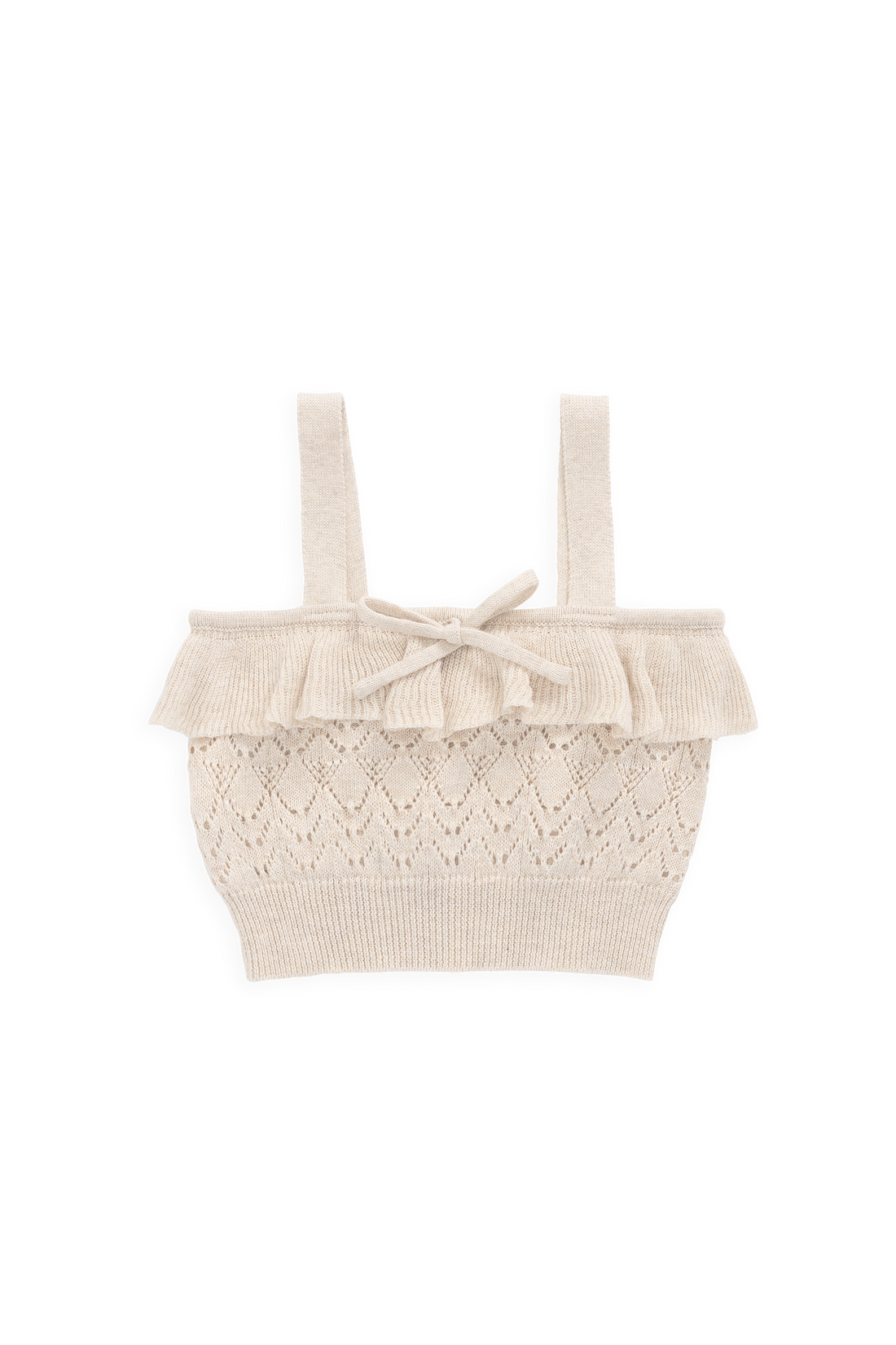 Melanie Top - Light Oatmeal Marle Childrens Top from Jamie Kay Australia