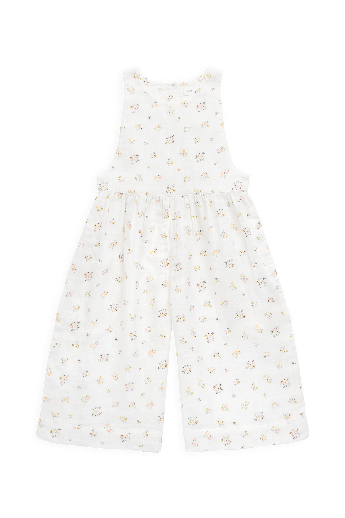 Organic Cotton Muslin Marceline Jumpsuit - Ayla Whisper Childrens Jumpsuit from Jamie Kay Australia