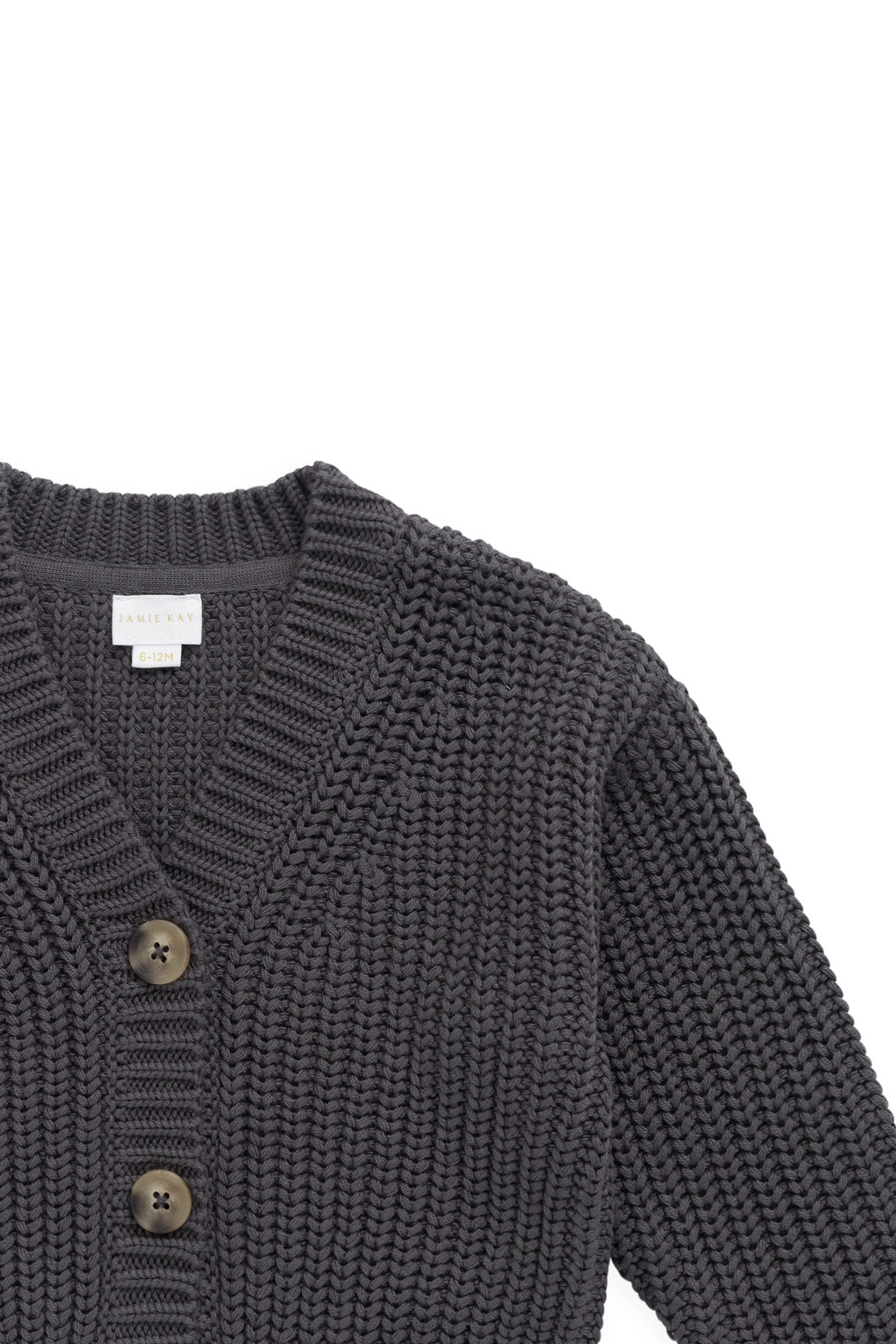 River Cardigan - Stormy Childrens Cardigan from Jamie Kay Australia