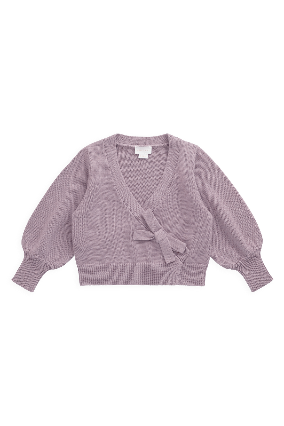 Michaela Knitted Cardigan - Lily Lavender Childrens Cardigan from Jamie Kay Australia
