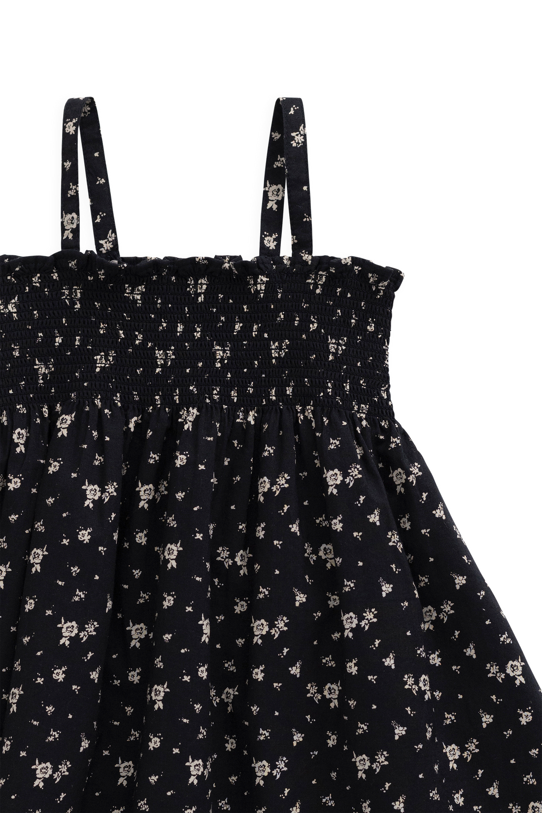 Organic Cotton Marlene Dress - Huguette Graphite Childrens Dress from Jamie Kay Australia