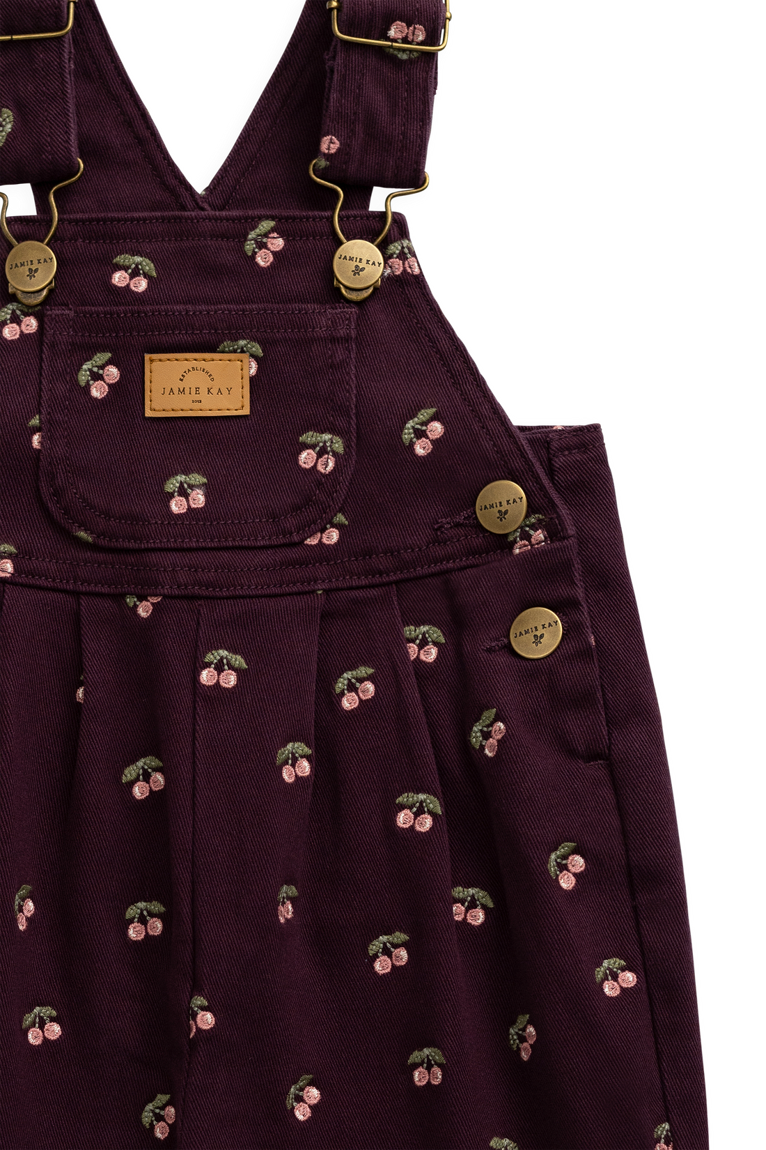 Blair Overall - Cherry Fig Childrens Overall from Jamie Kay Australia