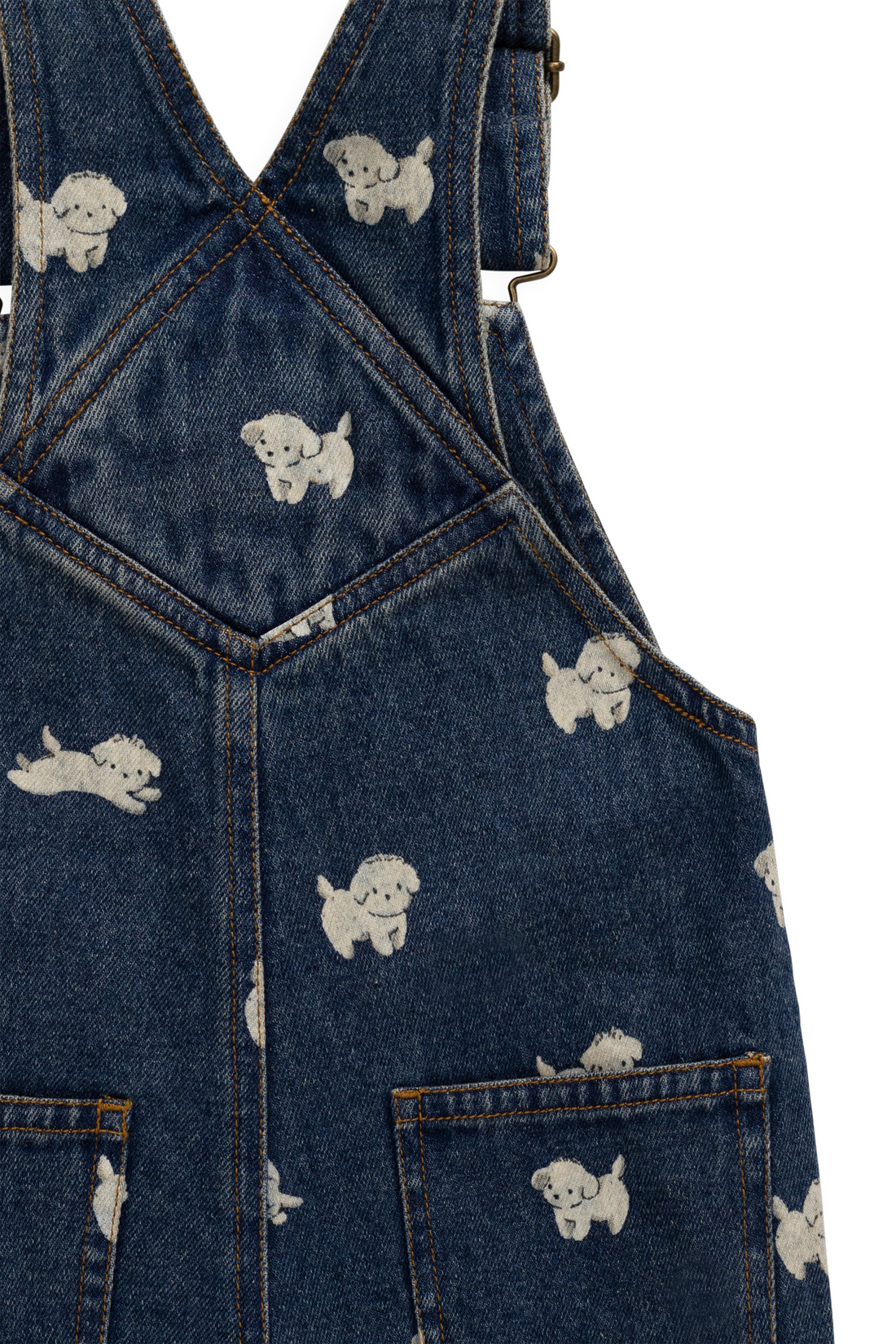 Fenix Short Overall - Finnegan Denim Childrens Overall from Jamie Kay Australia