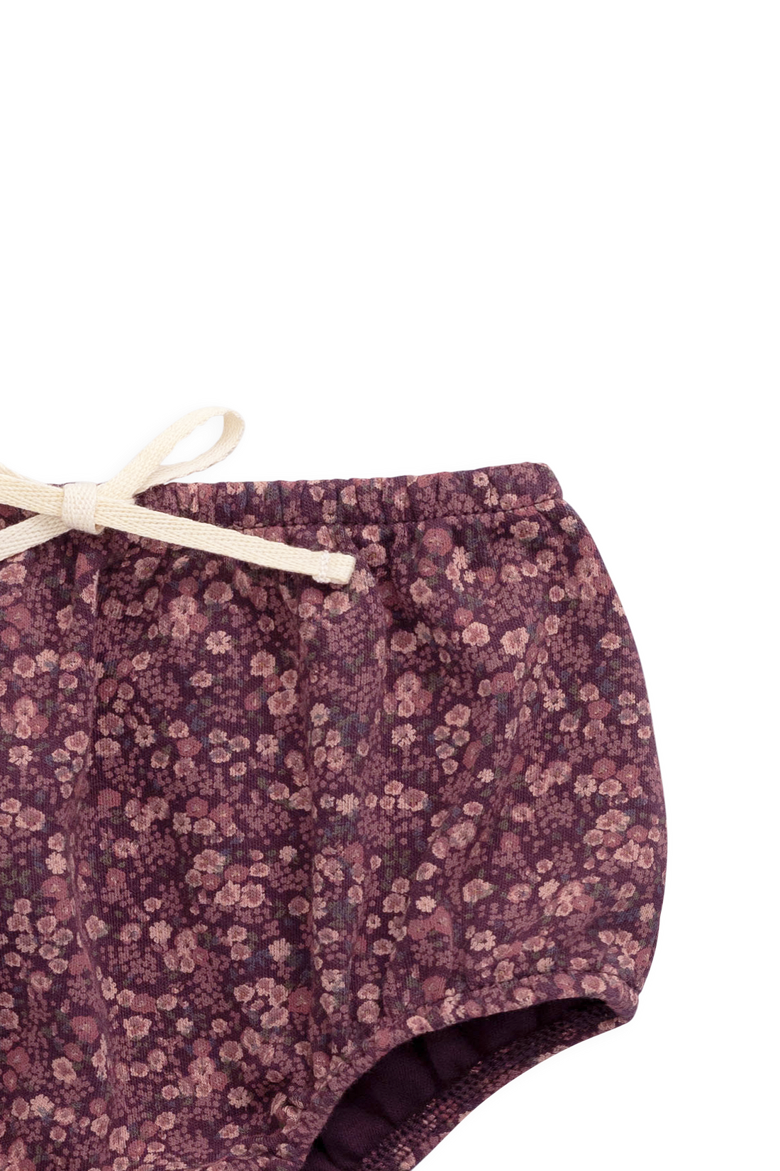 Organic Cotton Classic Bloomer - Fig Floral Childrens Bloomer from Jamie Kay Australia