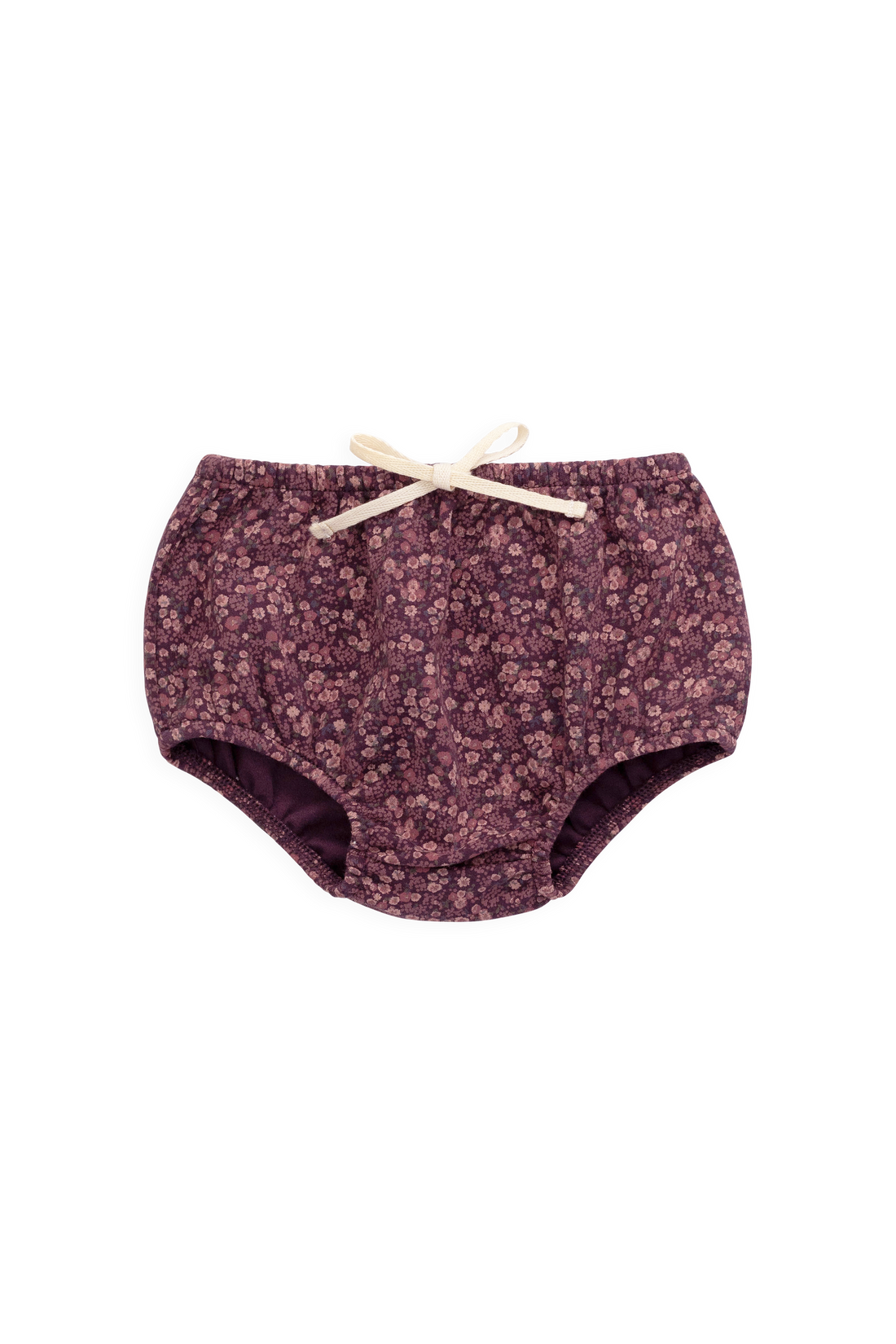 Organic Cotton Classic Bloomer - Fig Floral Childrens Bloomer from Jamie Kay Australia