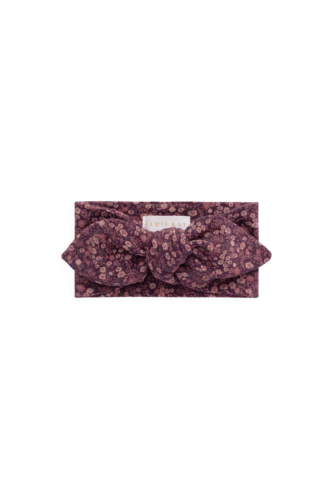 Organic Cotton Headband - Fig Floral Childrens Headband from Jamie Kay Australia