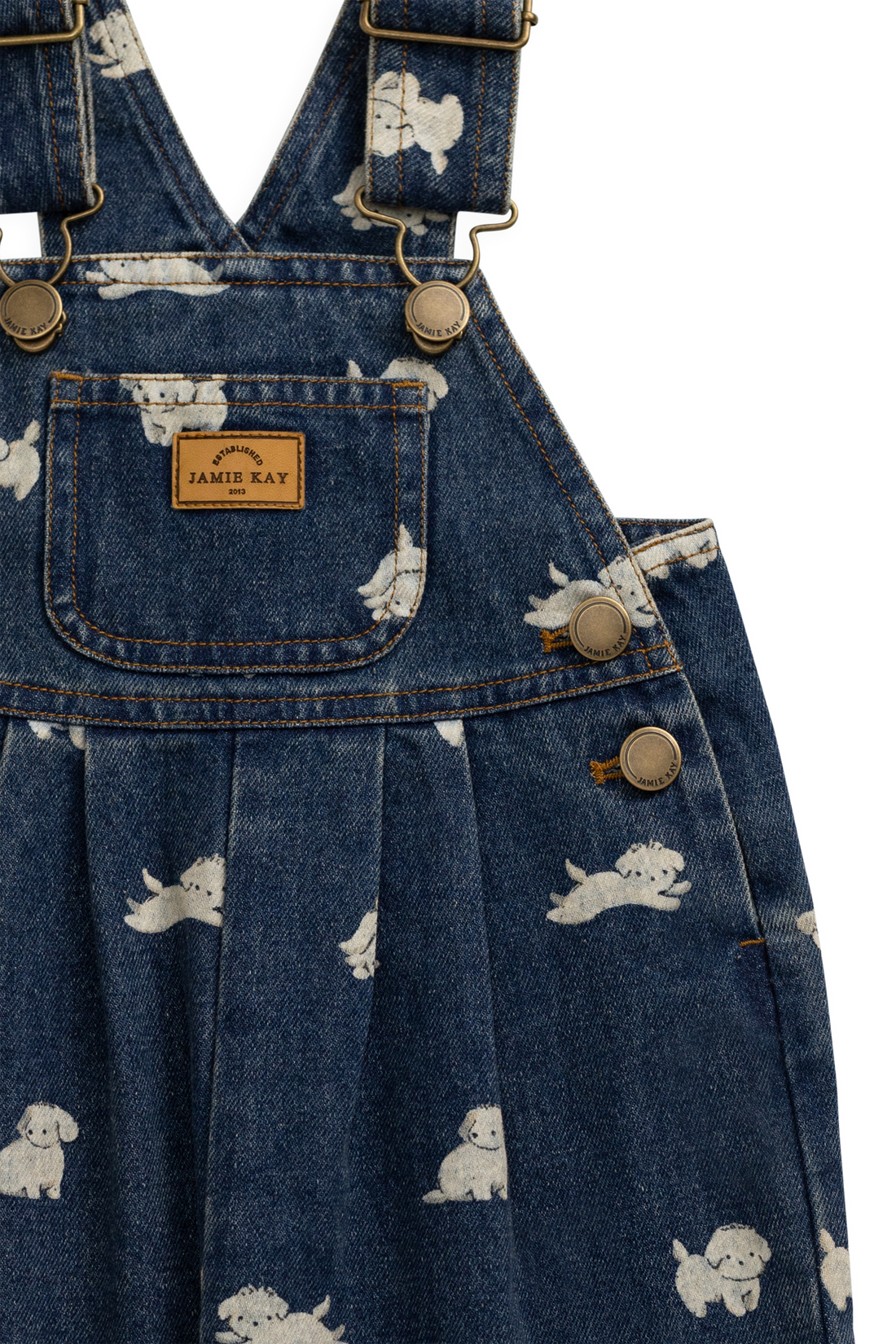 Wilson Overall - Finnegan Denim Childrens Overall from Jamie Kay Australia