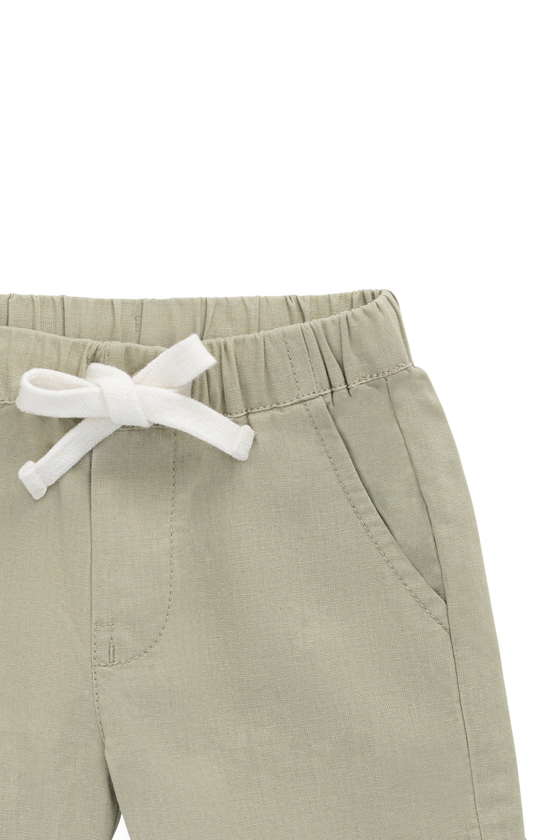 Ali Linen/Cotton Short - Lichen Childrens Short from Jamie Kay Australia