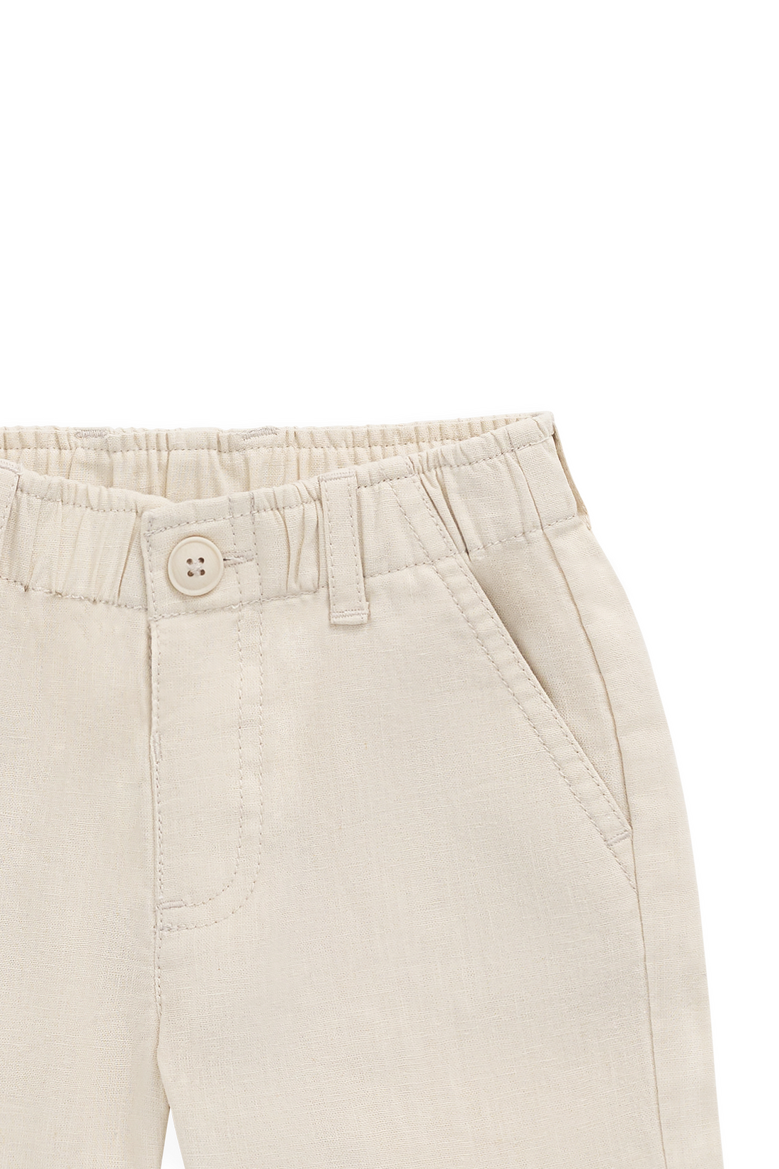 Brighton Linen/Cotton Short - Cassava Childrens Shorts from Jamie Kay Australia