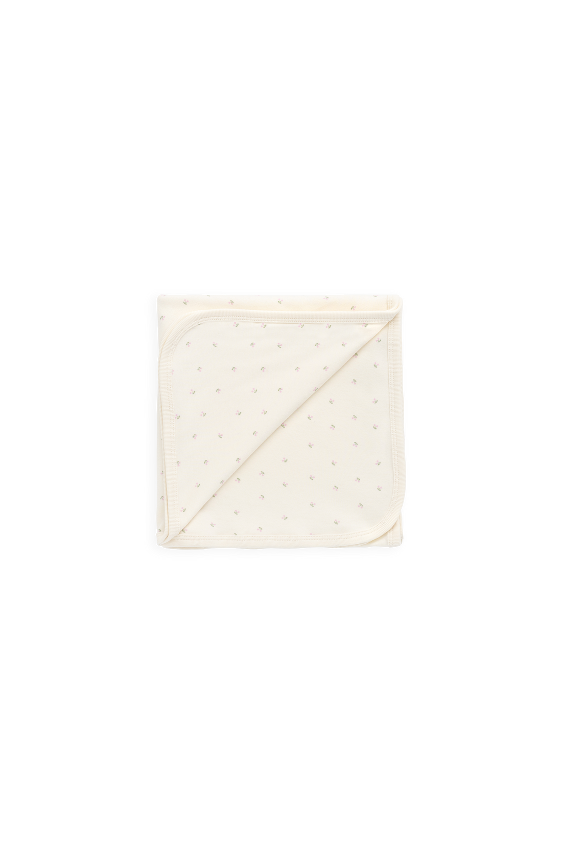 Organic Cotton Murphy Wrap - Ditsy Cherries Childrens Blanket from Jamie Kay Australia