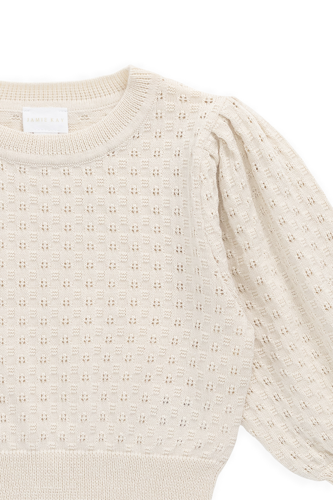 Penelope Jumper - Vanilla Childrens Jumper from Jamie Kay Australia