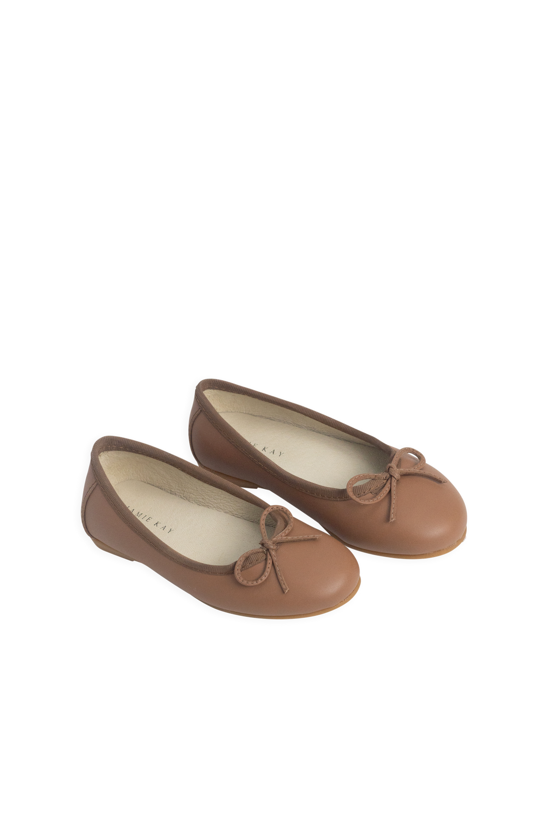 Zuri Ballet Flat - Camel Childrens Footwear from Jamie Kay Australia